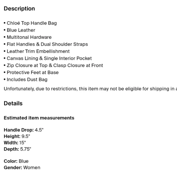 CHLOE Kerala Leather Satchel Bag - Picture 16 of 16